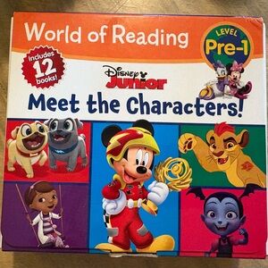 World of Reading Disney Junior Meet the Characters Book Set